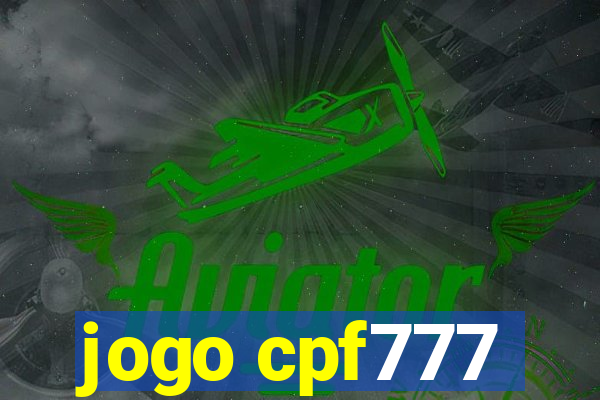 jogo cpf777