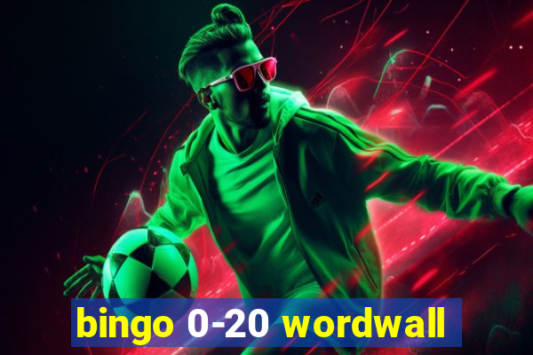 bingo 0-20 wordwall