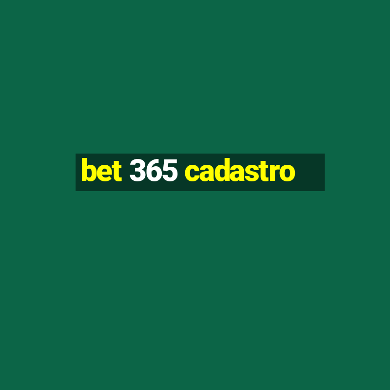 bet 365 cadastro