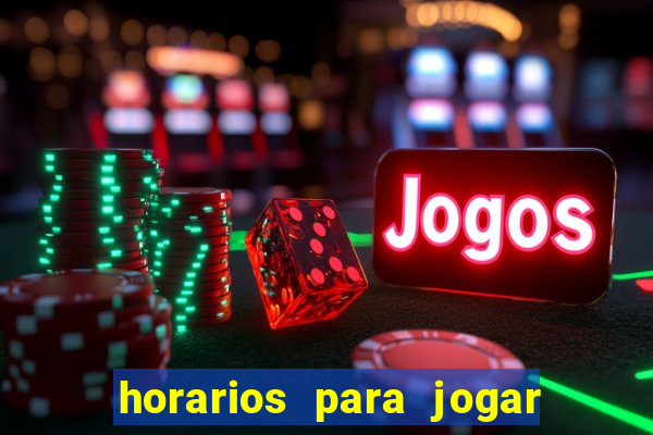 horarios para jogar fortune ox