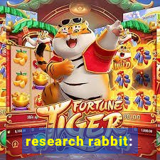 research rabbit: