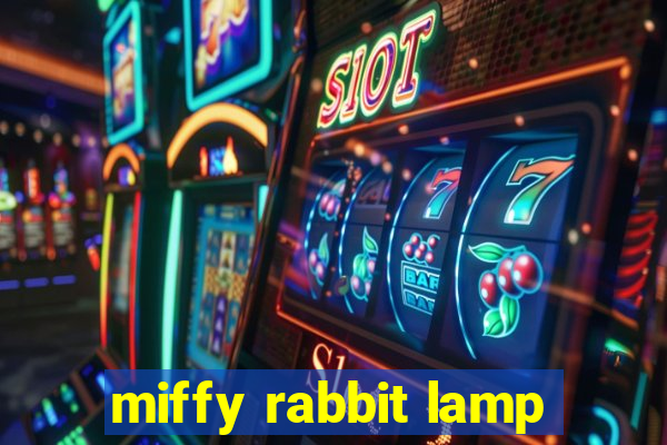 miffy rabbit lamp