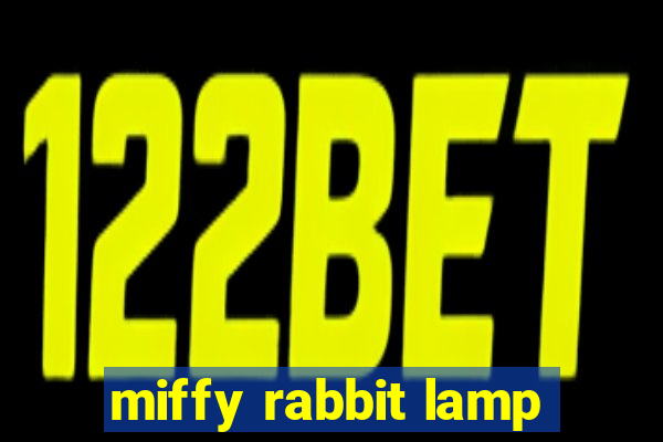 miffy rabbit lamp