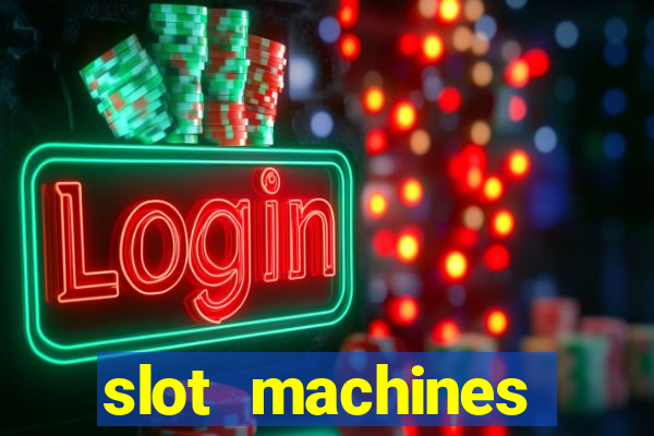 slot machines online casino