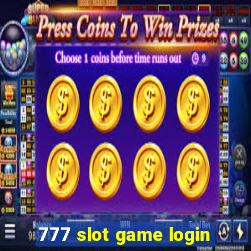 777 slot game login