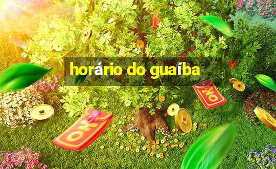 horário do guaíba