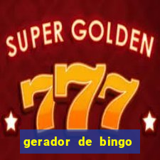 gerador de bingo de palavras