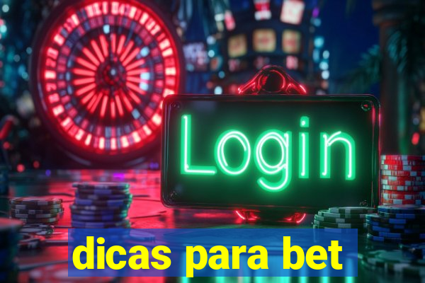 dicas para bet