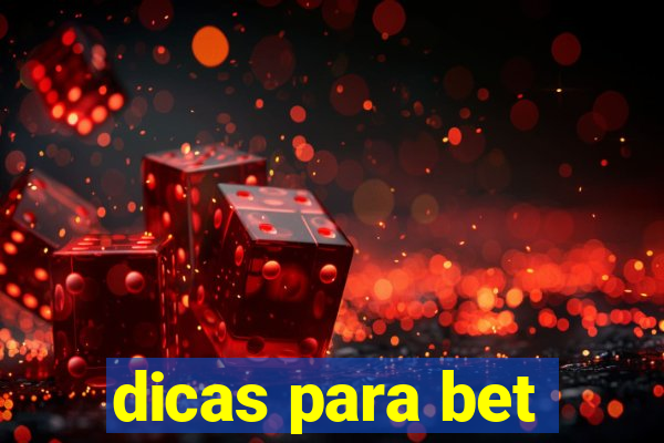 dicas para bet