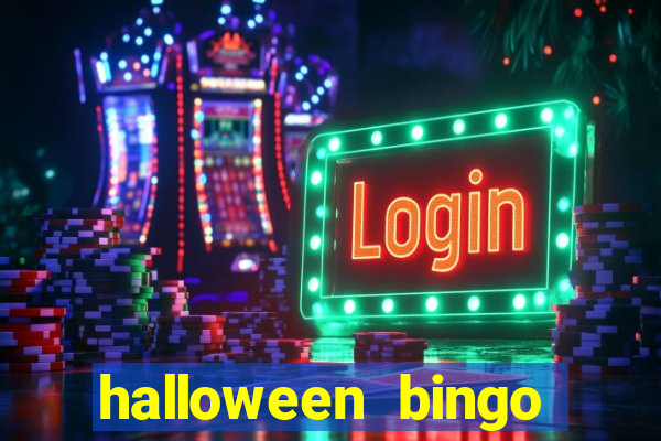 halloween bingo card generator