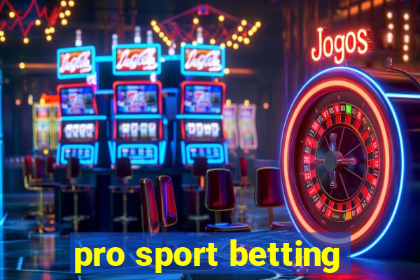 pro sport betting