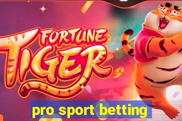 pro sport betting