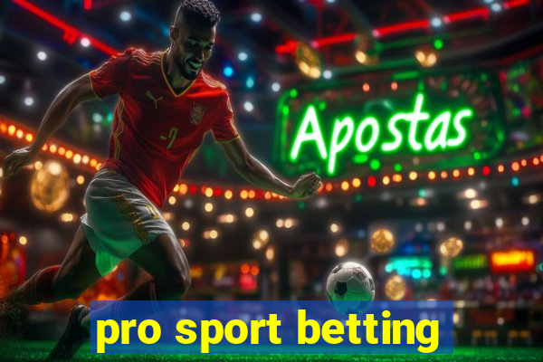 pro sport betting