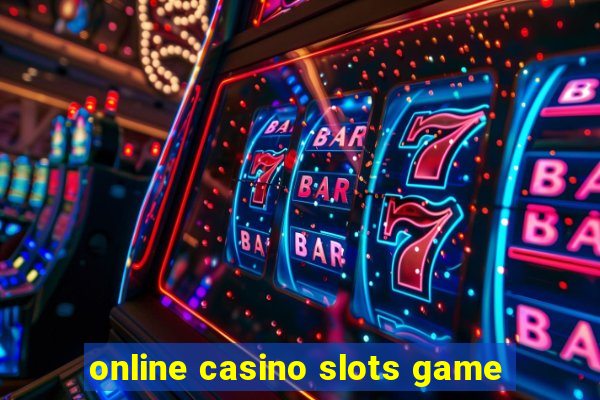 online casino slots game