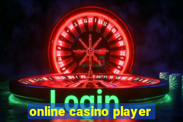 online casino player