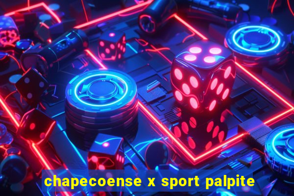 chapecoense x sport palpite