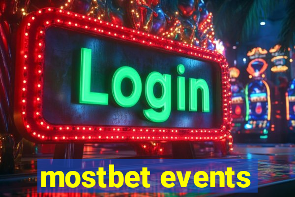 mostbet events