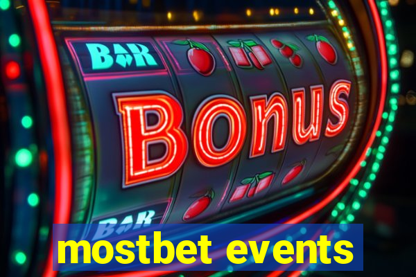 mostbet events