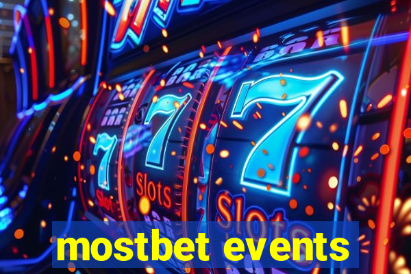 mostbet events