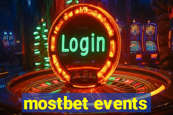 mostbet events