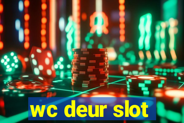 wc deur slot