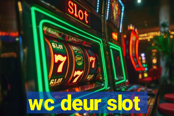 wc deur slot