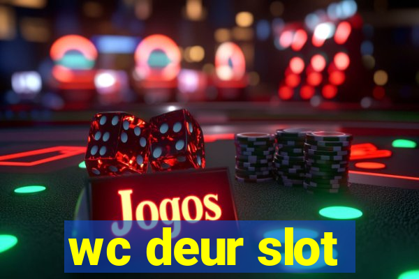 wc deur slot