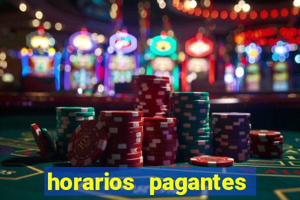 horarios pagantes fortune ox madrugada