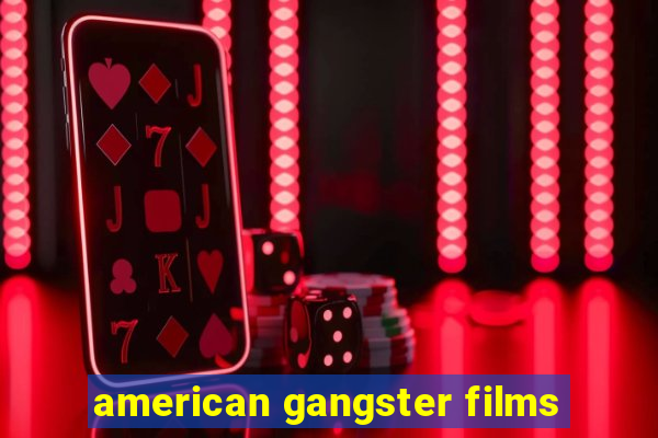 american gangster films