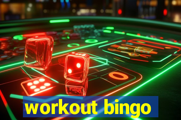 workout bingo