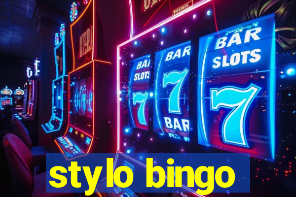 stylo bingo