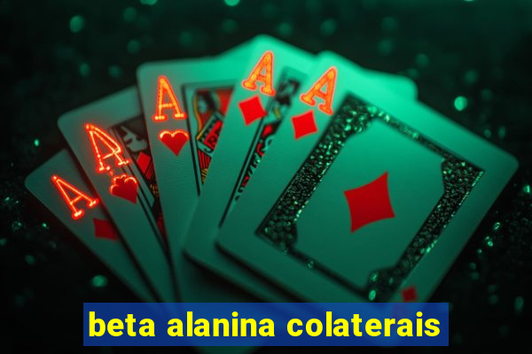 beta alanina colaterais