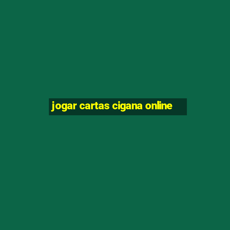 jogar cartas cigana online