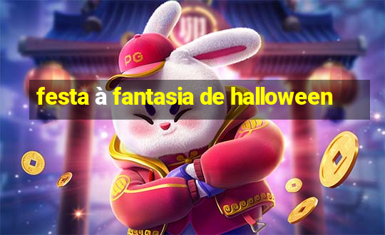 festa à fantasia de halloween