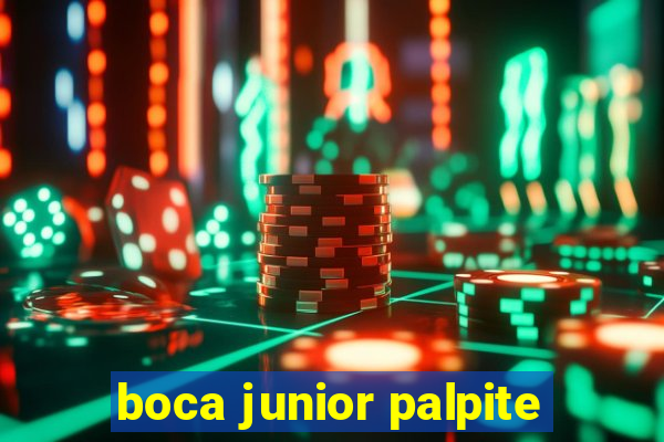 boca junior palpite