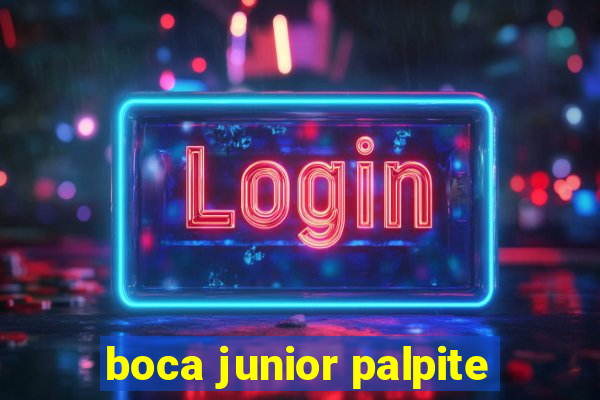 boca junior palpite