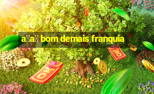 a莽a铆 bom demais franquia