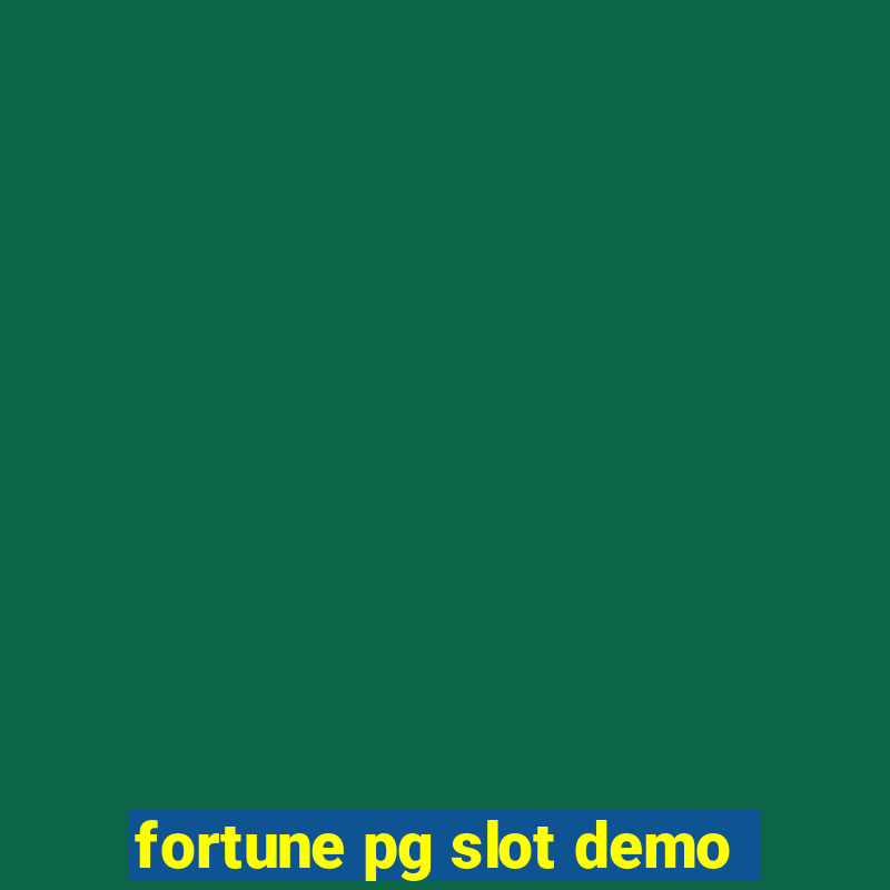 fortune pg slot demo