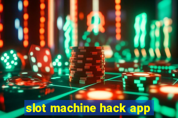 slot machine hack app