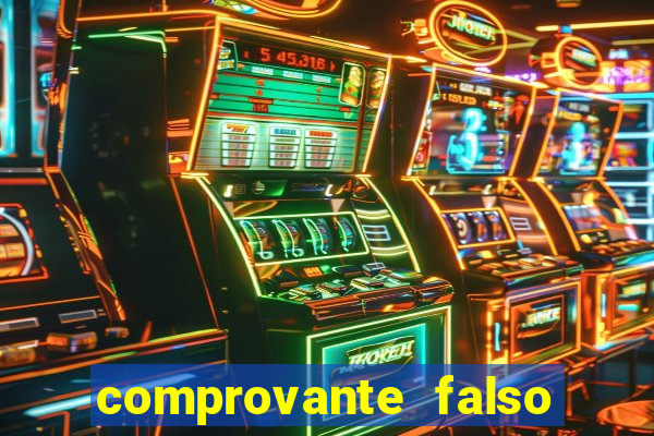 comprovante falso de 50 reais