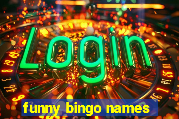 funny bingo names