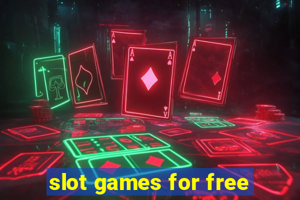 slot games for free