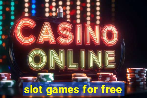 slot games for free