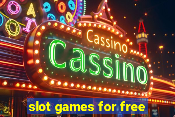 slot games for free