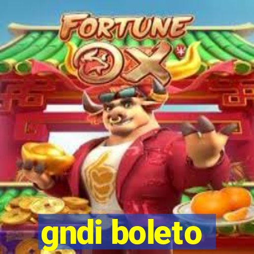 gndi boleto