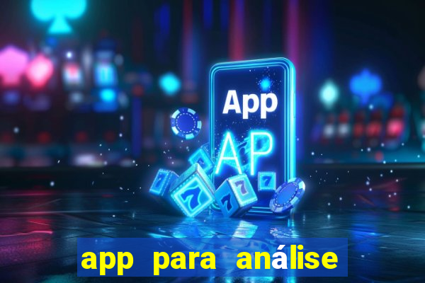 app para análise de jogos