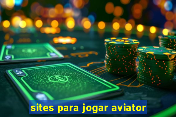 sites para jogar aviator