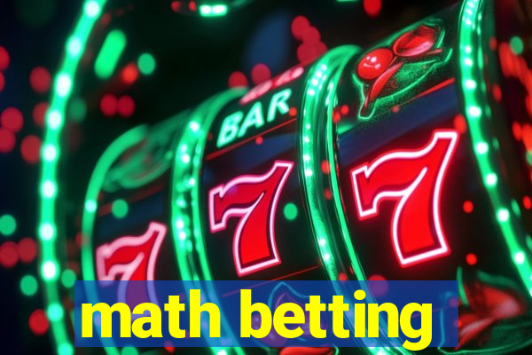 math betting