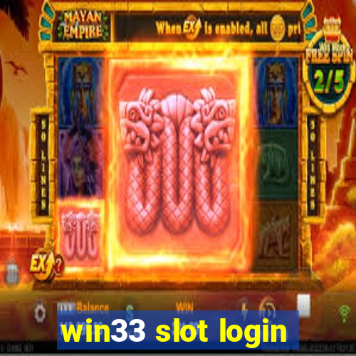 win33 slot login