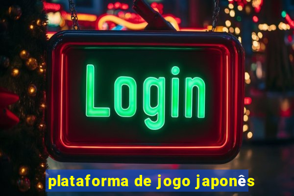 plataforma de jogo japonês